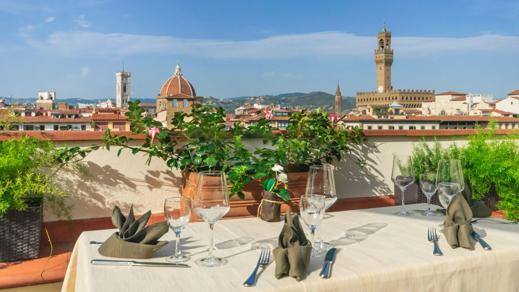 5 alberghi panoramici a Firenze: Hotel Pitti Palace Pontevecchio Firenze (Toscana, Italia)