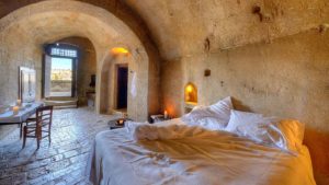 Hotel Sextantio Le Grotte Della Civita a Matera (Basilicata, Italia)