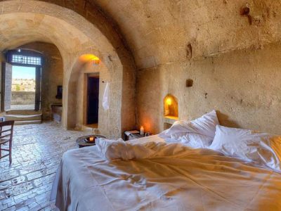 Hotel Sextantio Le Grotte Della Civita a Matera (Basilicata, Italia)