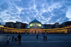 Piazza Plebiscito Napoli Italia