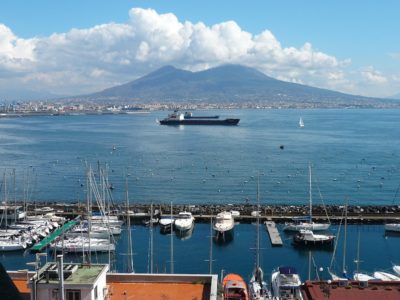 Vesuvio golfo di Napoli