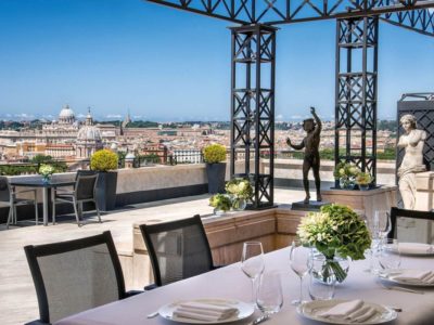 Hotel Hassler Roma: Penthouse Villa Medici Suite