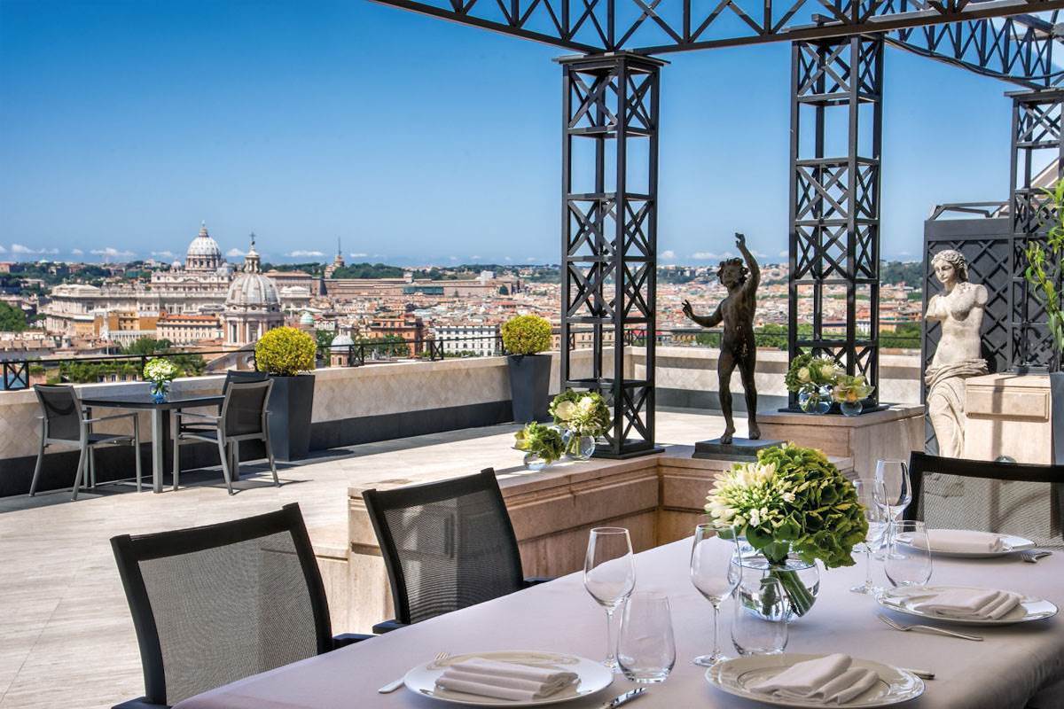 Hotel Hassler Roma: Penthouse Villa Medici Suite